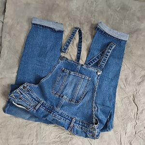 Classic Blue Women's Denim Overalls